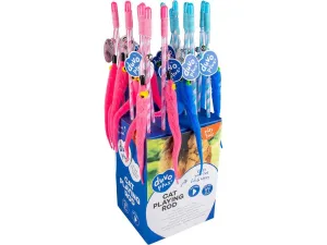 Playing rod Catchy snake mix 45,5x2x1cm mixed colors Pets Qatar