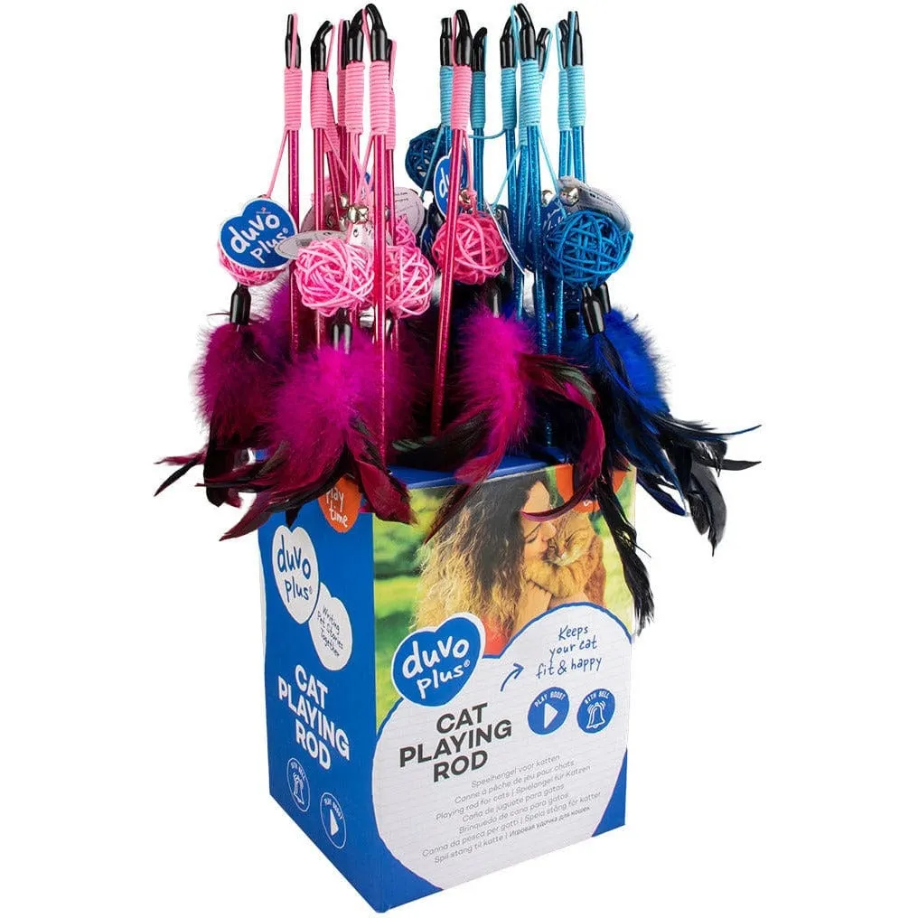 Playing rod Catchy willow ball mix 47x3,8x3,5cm mixed colors Pets Qatar