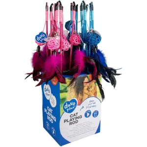 Playing rod Catchy willow ball mix 47x3,8x3,5cm mixed colors Pets Qatar