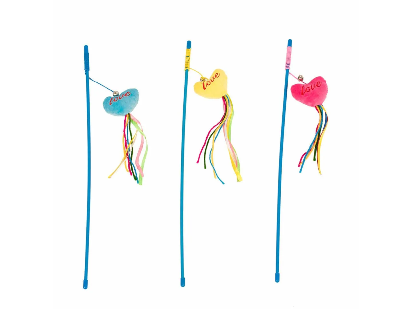 Playing Rod Love With Catnip Mix 53cm Pets Qatar
