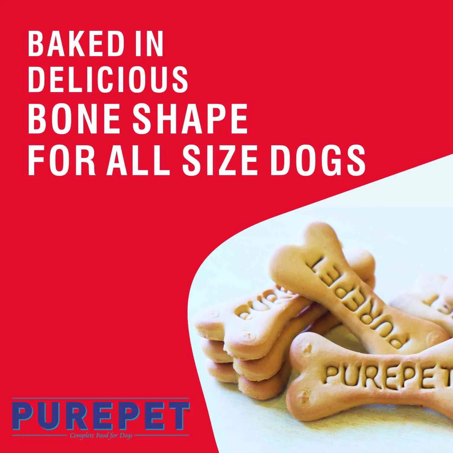 Purepet Chicken Flavour Real Chicken Biscuit and Henlo Chicken Pops Dog Treats Combo