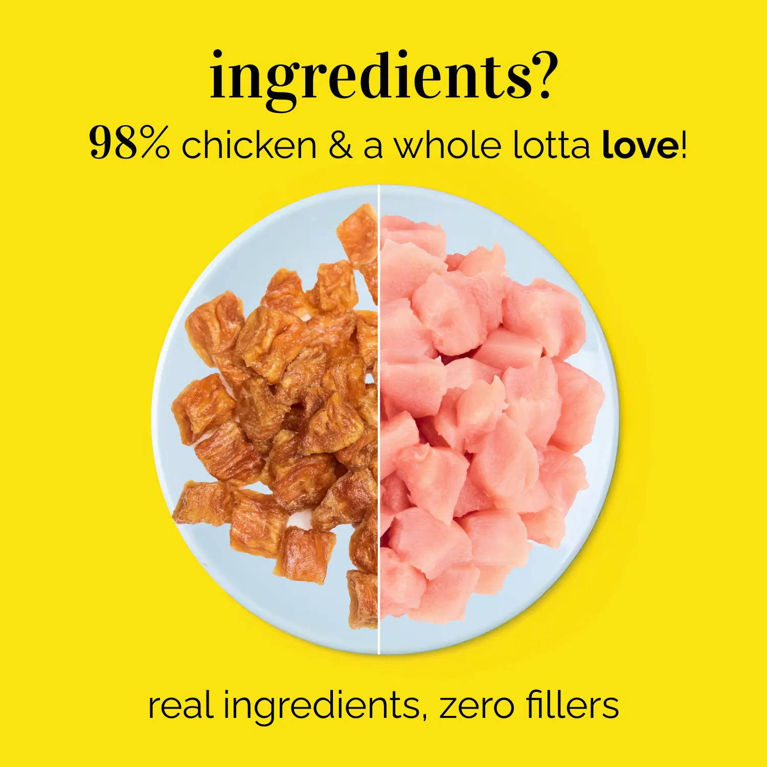 Purepet Chicken Flavour Real Chicken Biscuit and Henlo Chicken Pops Dog Treats Combo