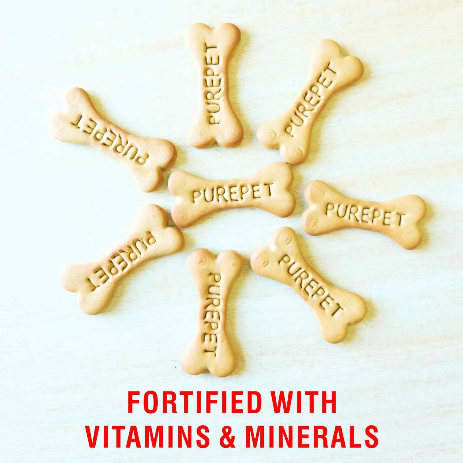 Purepet Mutton Flavour Real Chicken Biscuit Dog Treats