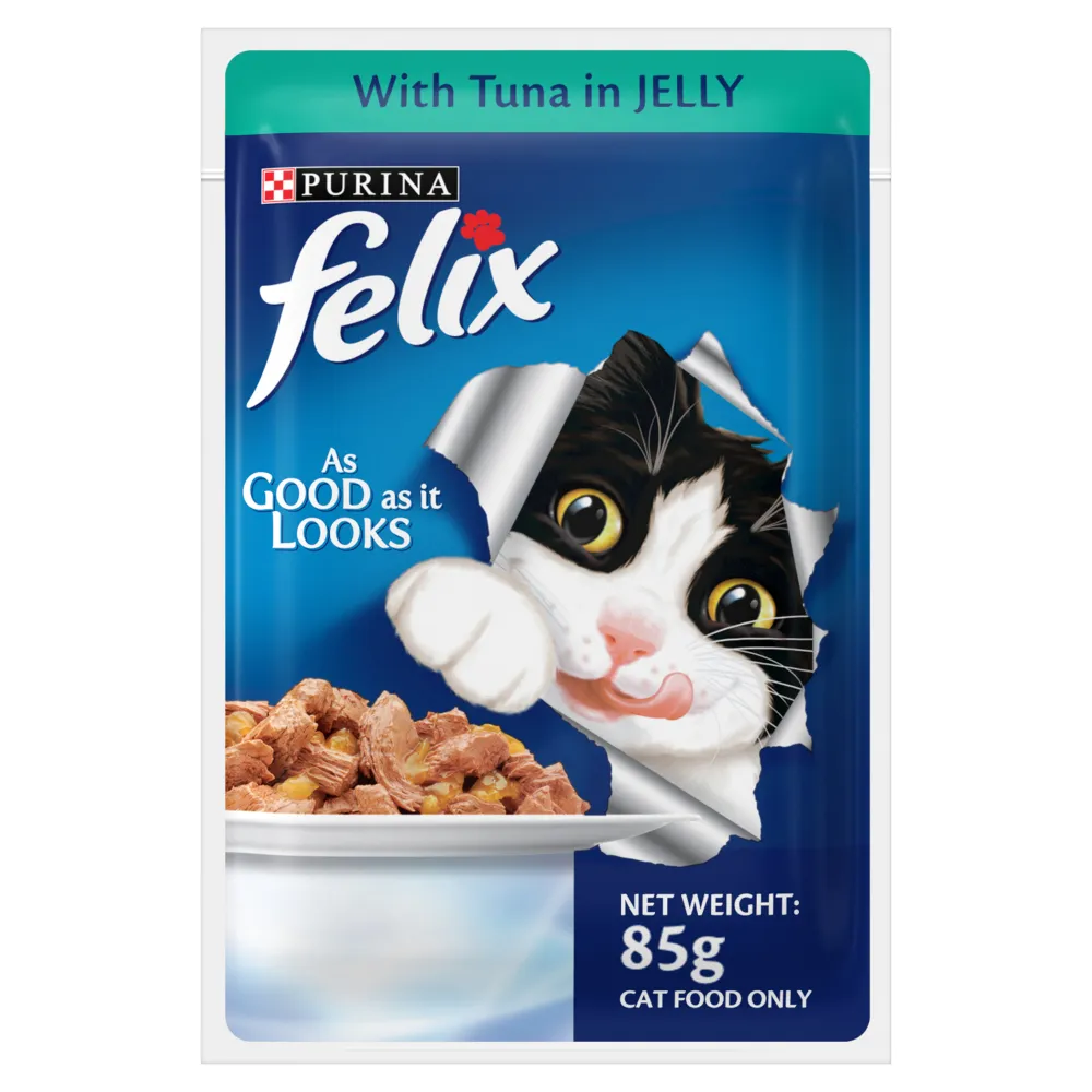 Purina Felix Tuna and Chicken with Jelly Kitten Cat Wet Food Combo