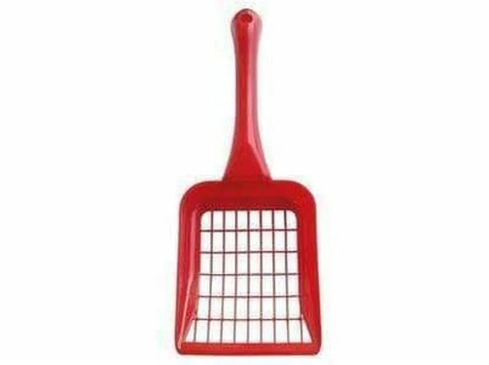 REGULAR SCOOP - PLASTIC RED Pets Qatar