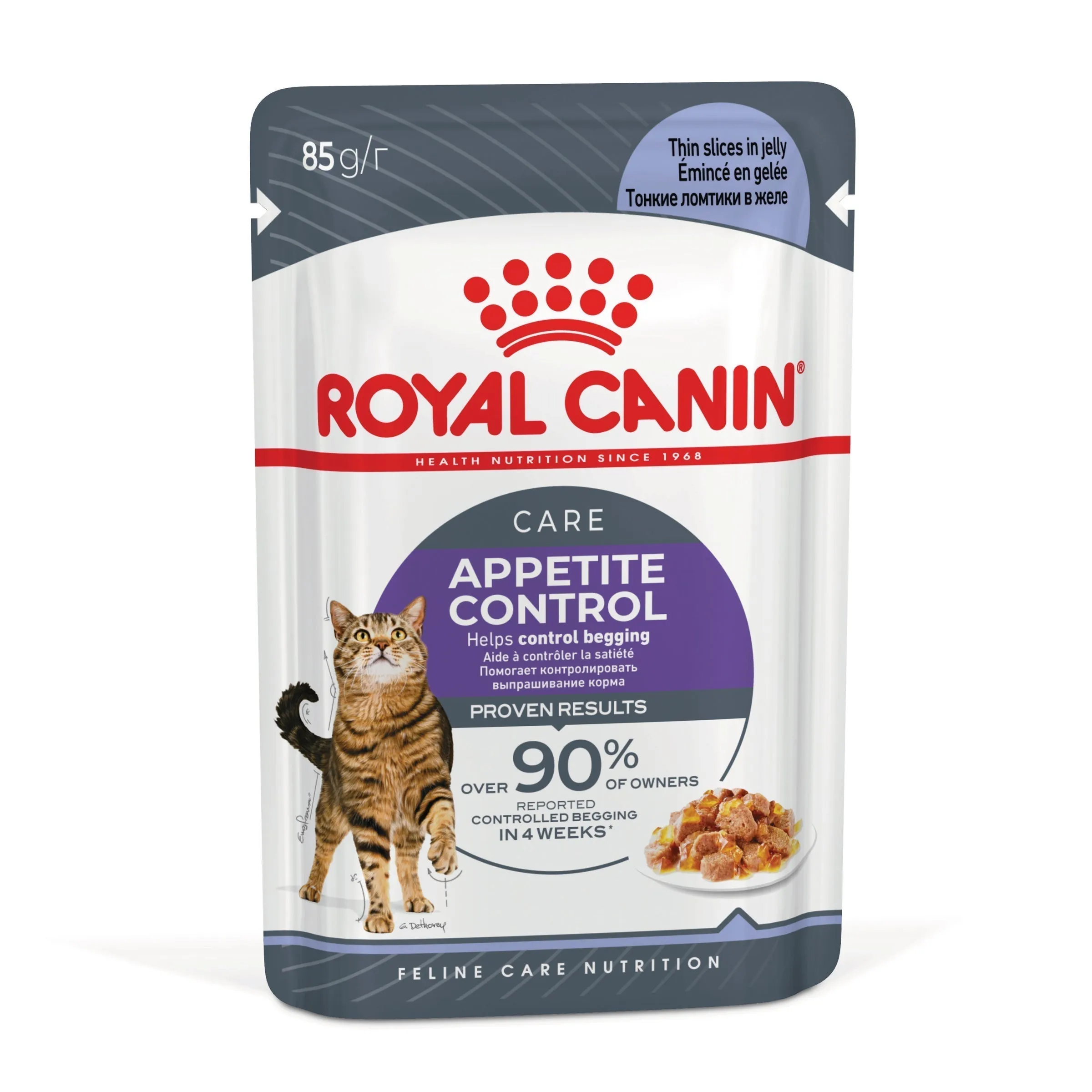 Royal Canin Appetite Control with Jelly Wet Food Pouch 85g x12 ( _ )