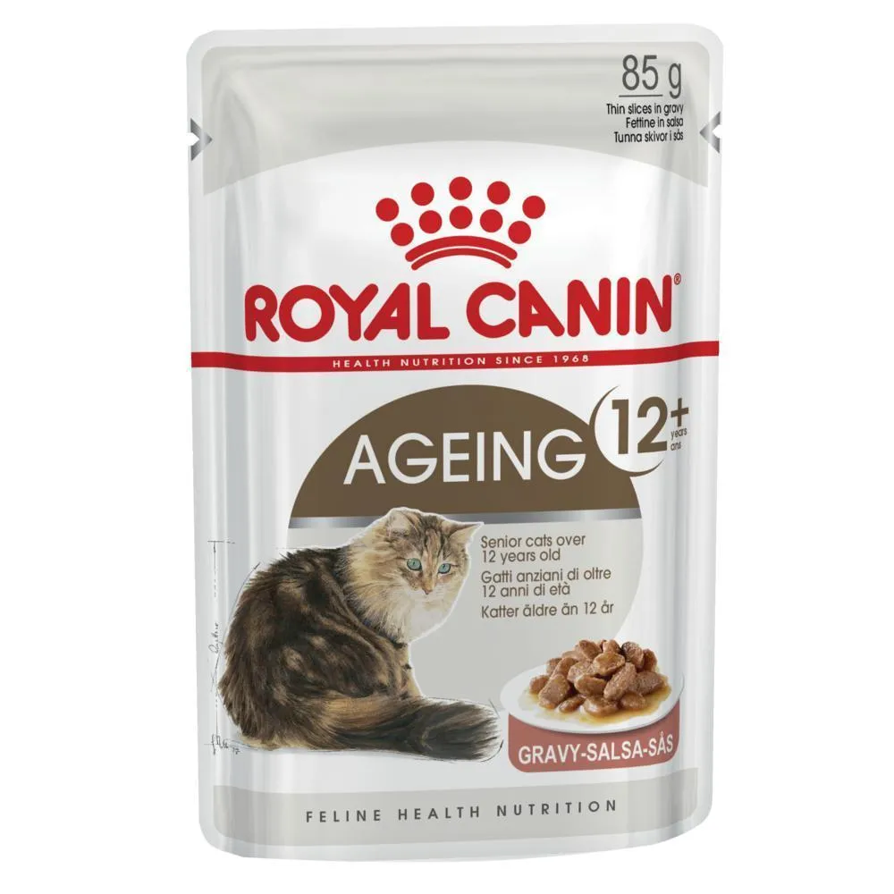Royal Canin Cat Ageing 12  with Gravy Wet Food Pouch 85g