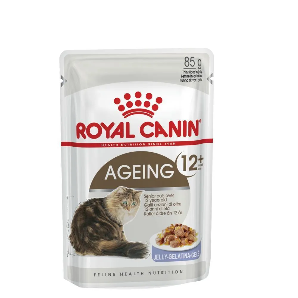 Royal Canin Cat Ageing 12  with Jelly Wet Food Pouch 85g