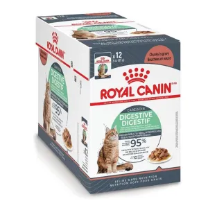 Royal Canin Cat Digestive Care Adult Gravy Pouches 85g x 12 ( _ )