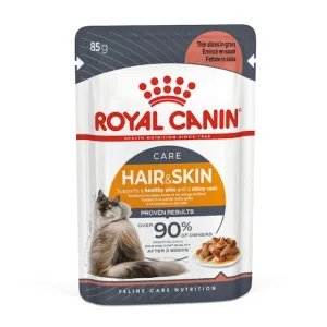 Royal Canin Cat Hair and Skin Care Gravy Adult Wet Food Pouch 85g ( _ )