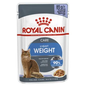 Royal Canin Cat Light Weight Care with Jelly Adult Wet Food Pouch 85g ( _ )