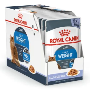 Royal Canin Cat Light Weight Care with Jelly Adult Wet Food Pouches 85g x 12 ( _ )