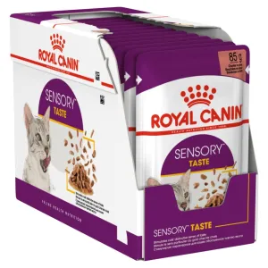 Royal Canin Cat Sensory Taste Gravy Adult Wet Food Pouches 85g x 12