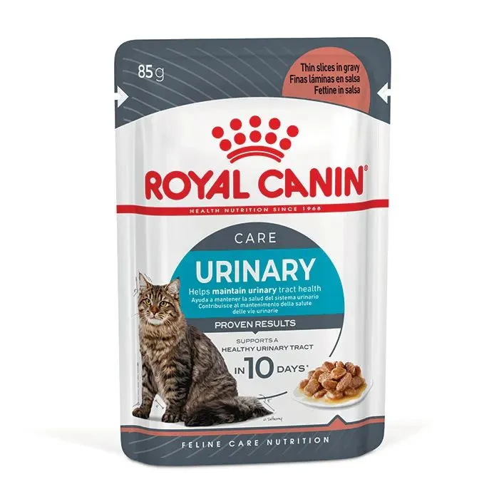 Royal Canin Cat Urinary Care with Gravy Adut Wet Food Pouches 85g x 12 ( _ )
