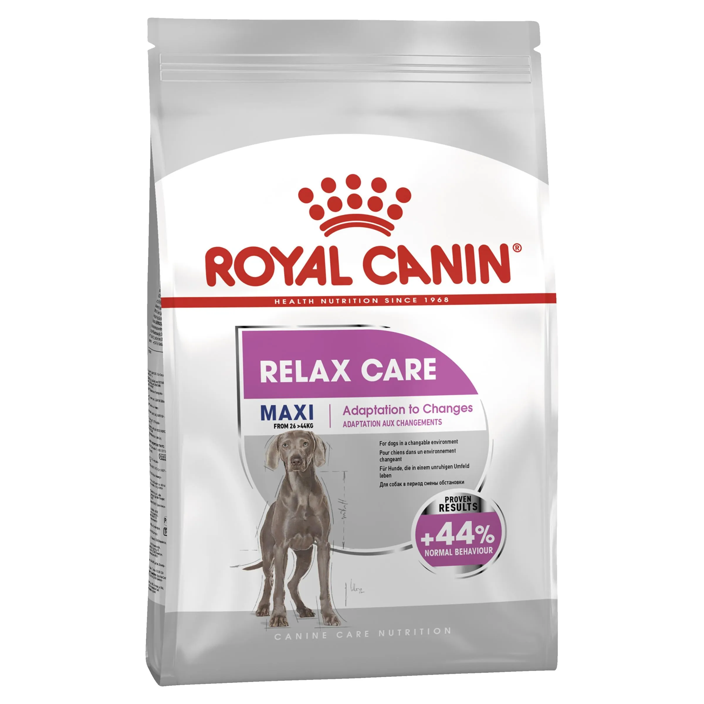 Royal Canin Dog Maxi Relax Care Adult Dry Food 9kg ( _ )