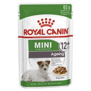 Royal Canin Dog Mini Ageing 12  Wet Food Pouch 85g