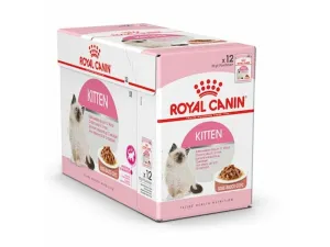Royal Canin Feline Health Nutrition Kitten Gravy (WET FOOD - Pouches) 12X85G Pets Qatar