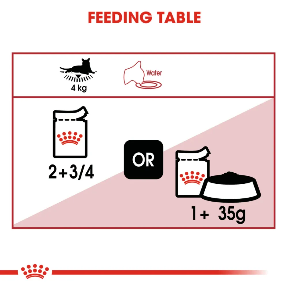 Royal Canin Fit 32 Dry Food and Instinctive Adult Gravy Cat Wet Food Combo