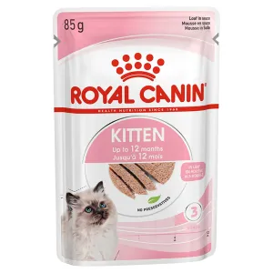 Royal Canin Kitten with Loaf Wet Food Pouch 85g
