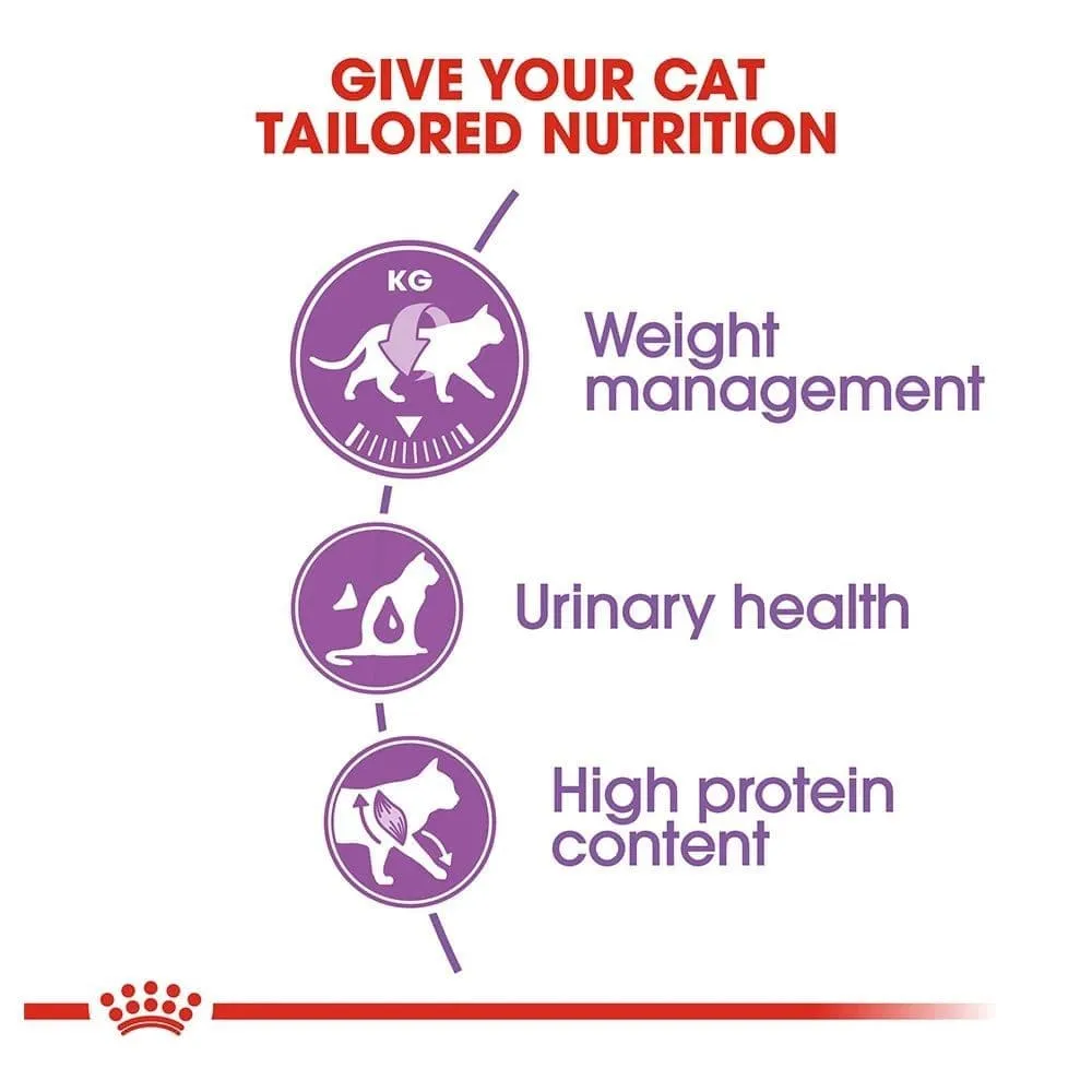 Royal Canin Sterilised 37 and Sterilised Gravy Adult Cat Wet Food Combo