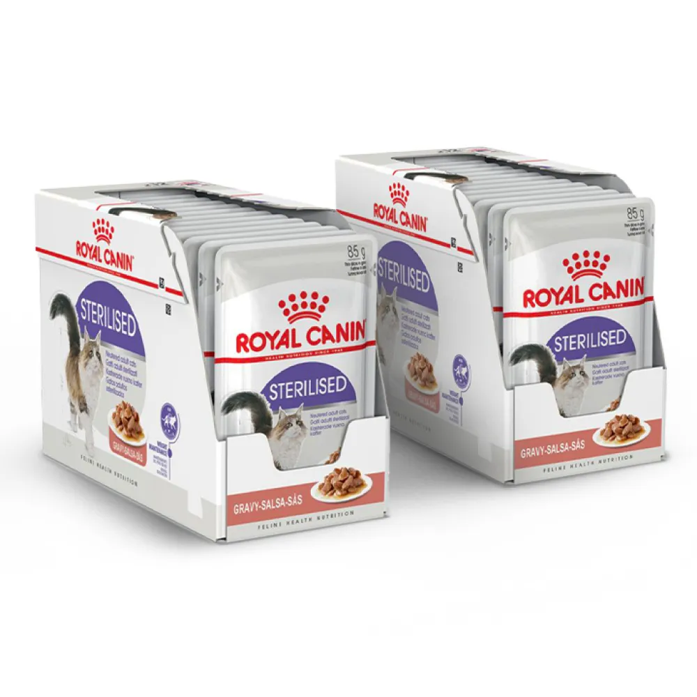 Royal Canin Sterilised Gravy Adult Cat Wet Food