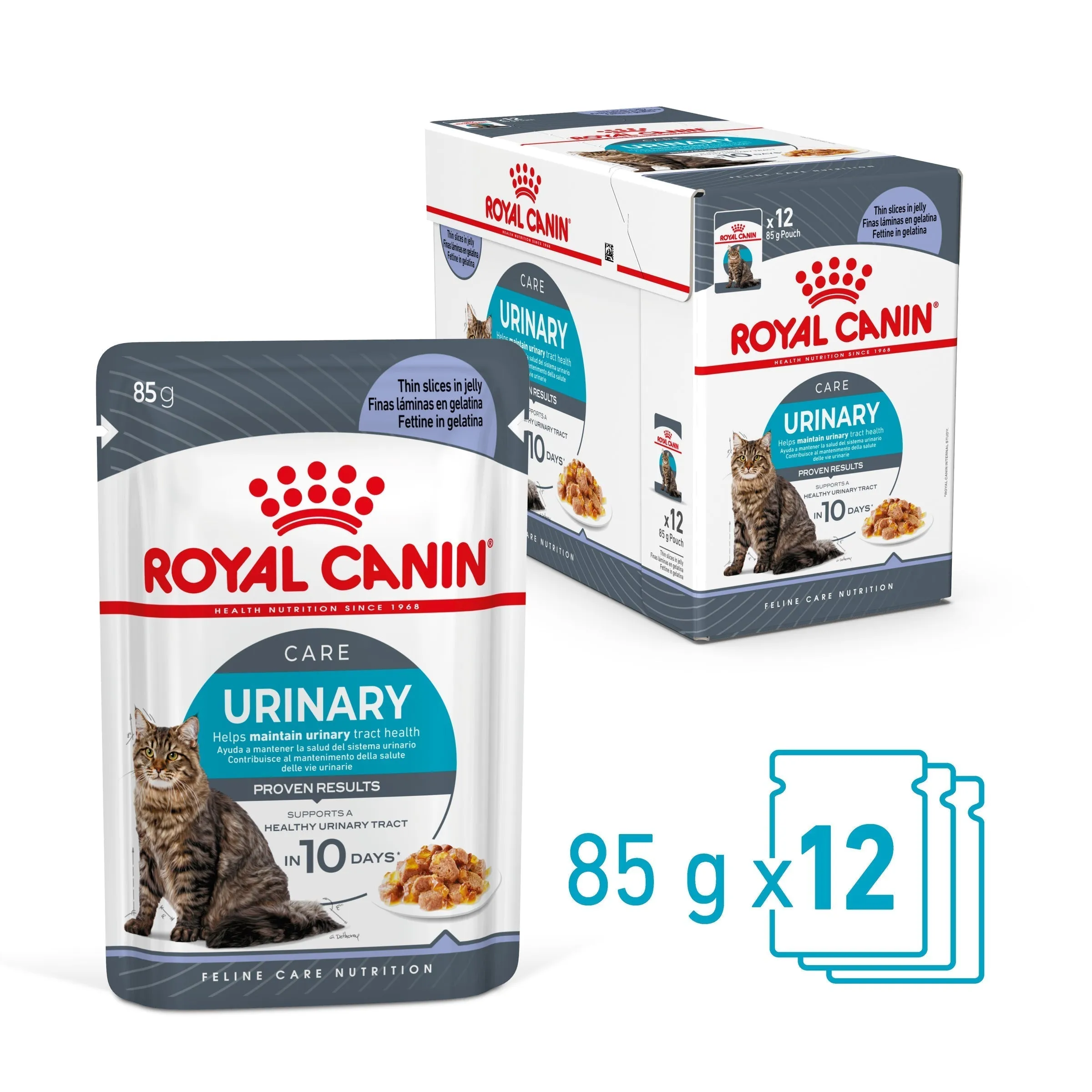 Royal Canin Urinary Care with Jelly Wet Food Pouch 85g x12 ( _ )