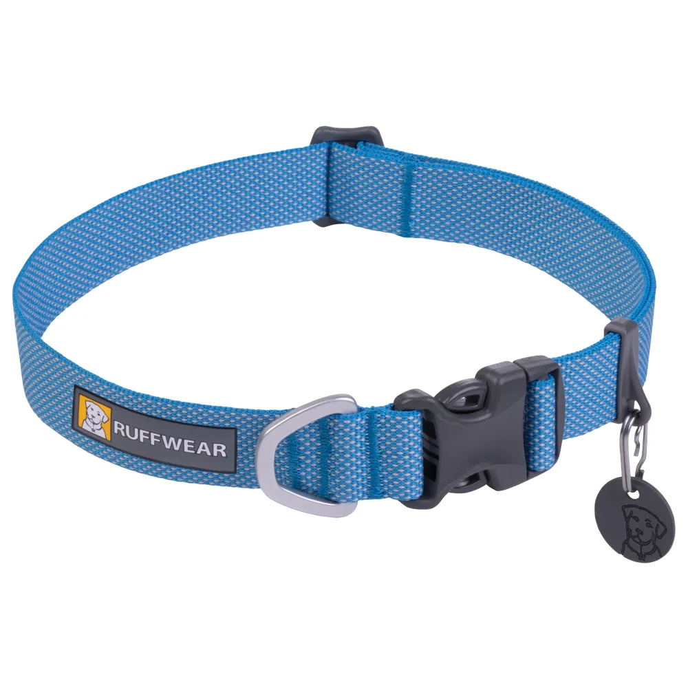 Ruffwear Hi & Light Lightweight Collar for Dogs (Blue Dusk)
