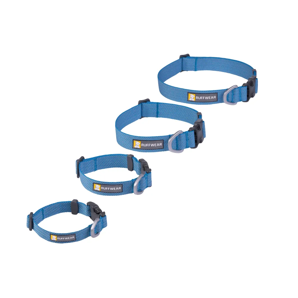 Ruffwear Hi & Light Lightweight Collar for Dogs (Blue Dusk)