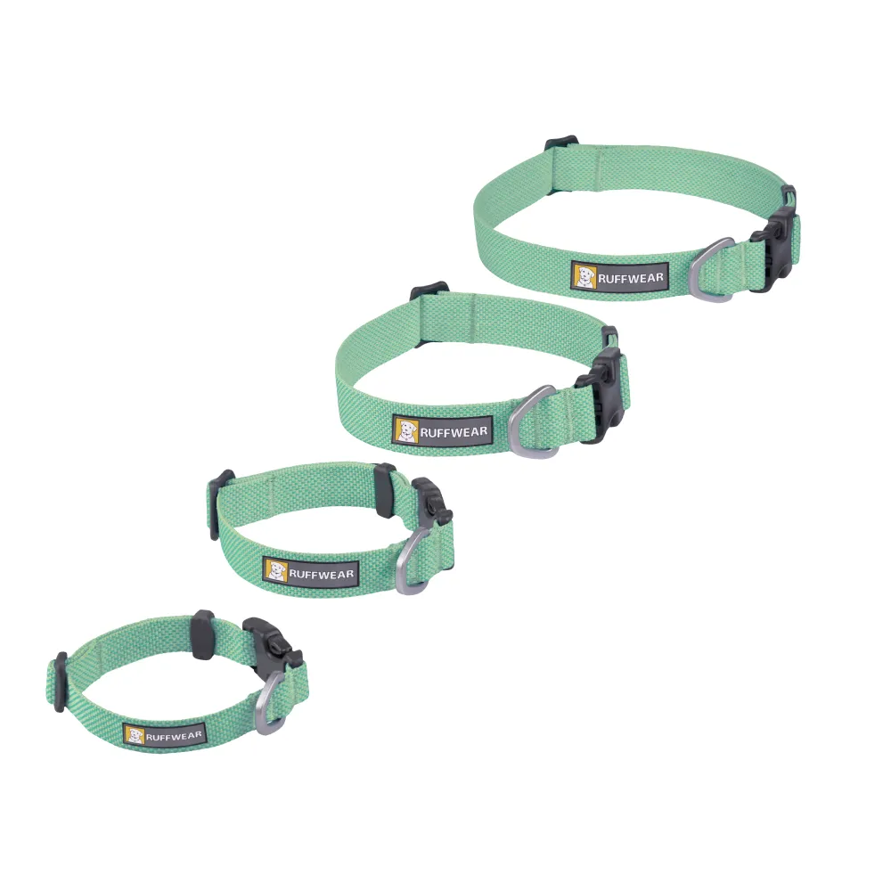 Ruffwear Hi & Light Lightweight Collar for Dogs (Sage Green)