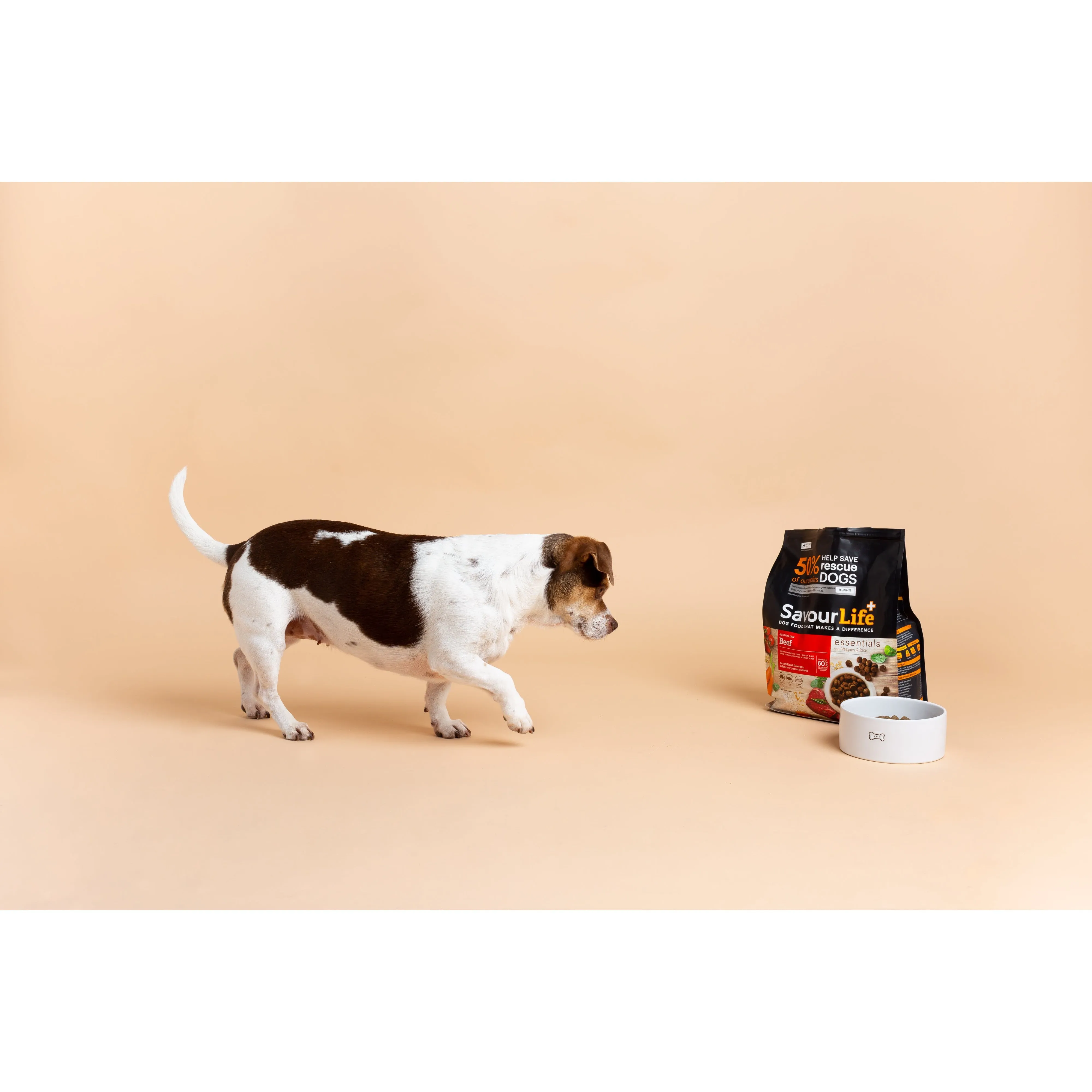 Savourlife Essentials Dry Dog Food Beef with Veggies & Brown Rice 3kg