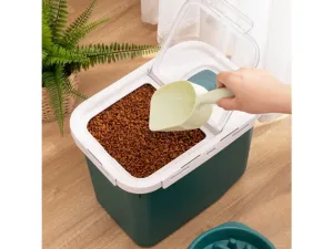 Sealed Dog Food Bucket 33*23*25 Pets Qatar