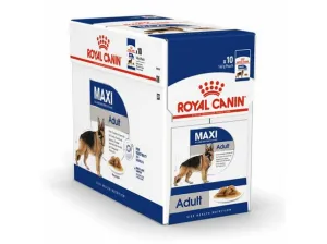 Size Health Nutrition Maxi Adult (WET FOOD - Pouches) 140Gx10 Pets Qatar