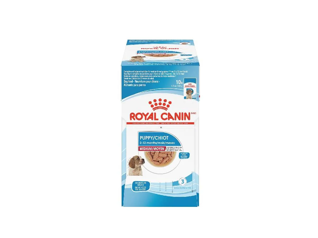 Size Health Nutrition Medium Puppy (WET FOOD - Pouches) 140G Pets Qatar