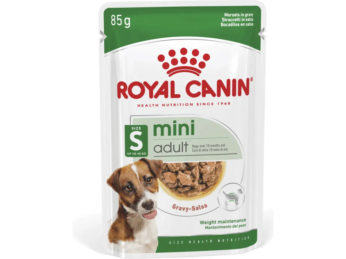 Size Health Nutrition Mini Adult (WET FOOD - Pouches) 85G Pets Qatar