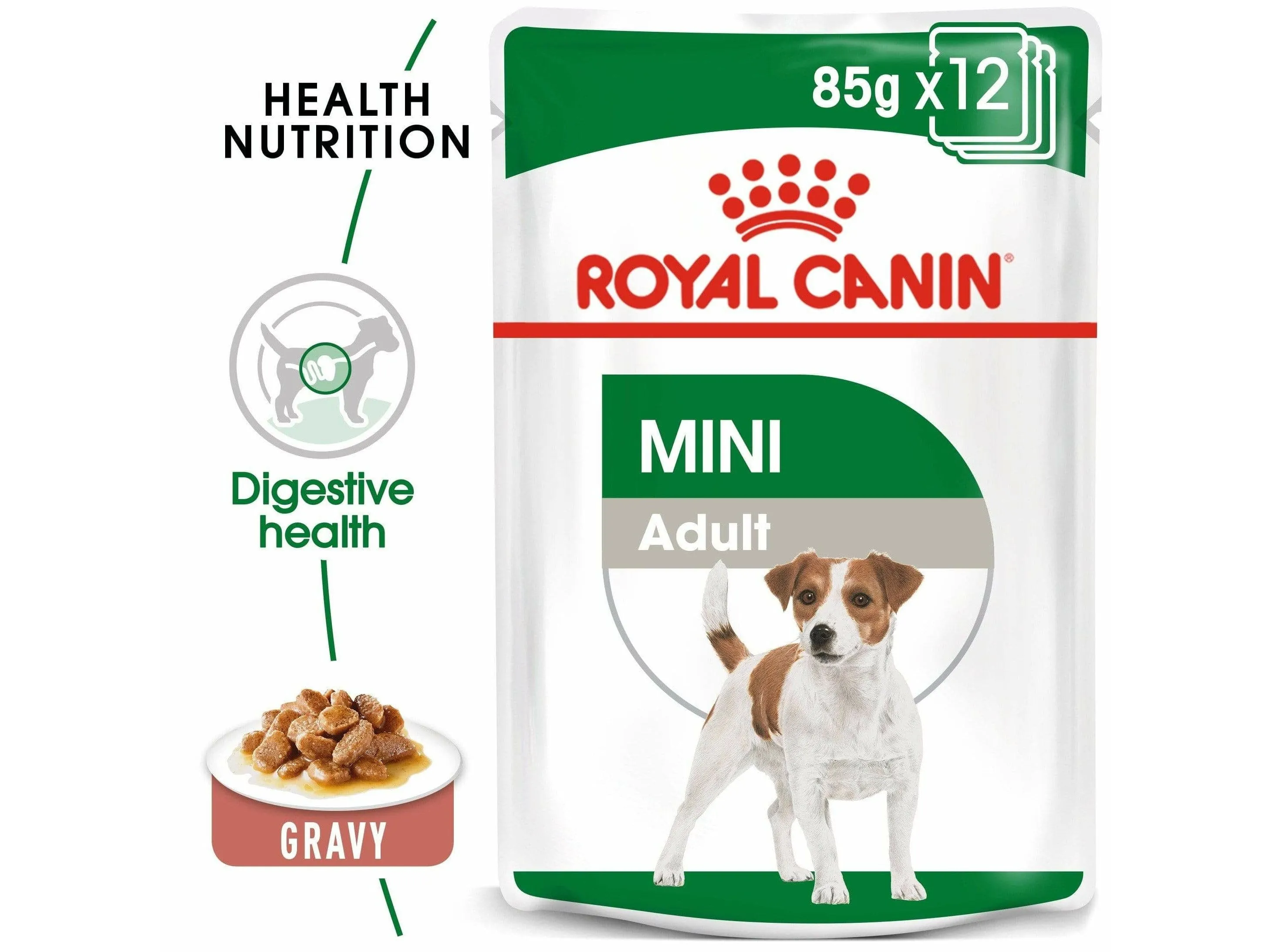 Size Health Nutrition Mini Adult (WET FOOD - Pouches) 85G Pets Qatar