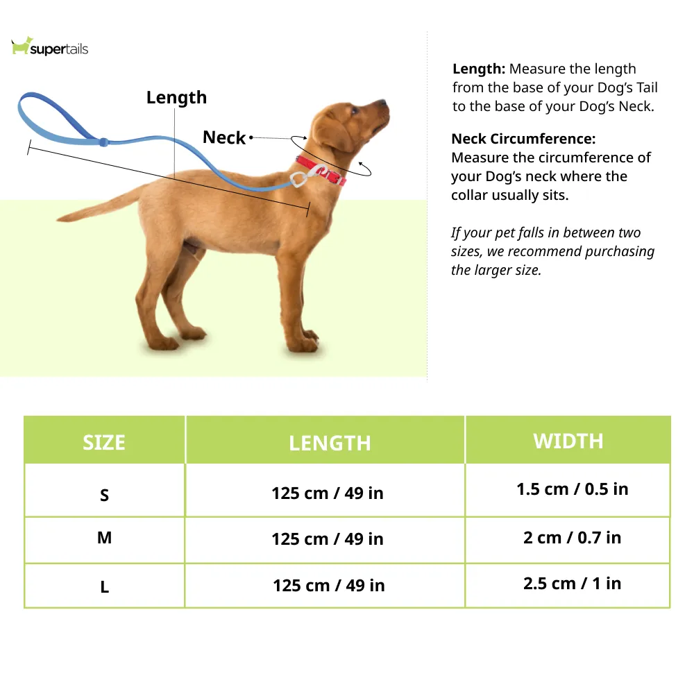 Skatrs Adventure in Style & Comfort Tropical Leash for Dogs and Cats (Green)