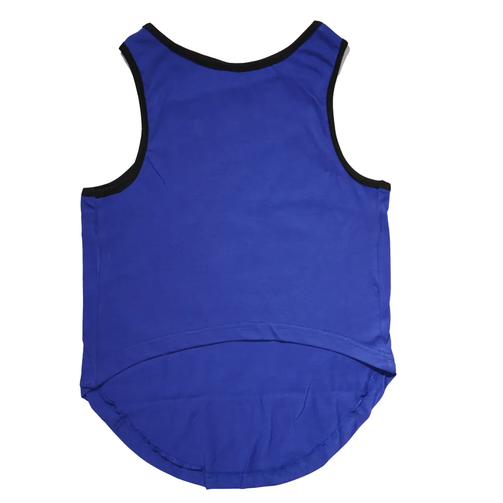 Skatrs Mastikhor Indians Cricket Jersey for Dogs and Cats (Blue)