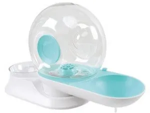 SNAIL COMBI Food & Water Dispenser 2800 ml / 240 g - Blue Pets Qatar