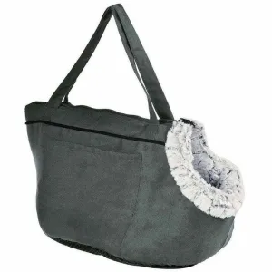 SNAKE SUEDE BAG - L SNAKE (WHITE WITH BLACK), 45 X 50 CM Pets Qatar