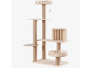 solid wood round nest flower basket 40*60*135CM Pets Qatar