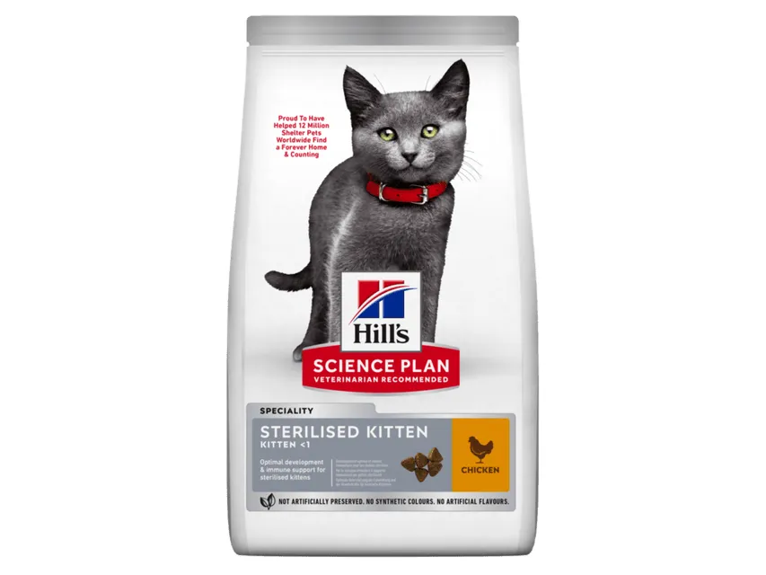 SP Kitten Sterilised Chicken 1.5kg Pets Qatar