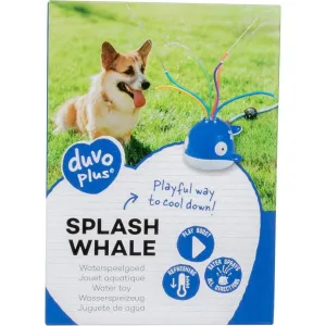 Splash whale 20x14x12cm blue Pets Qatar