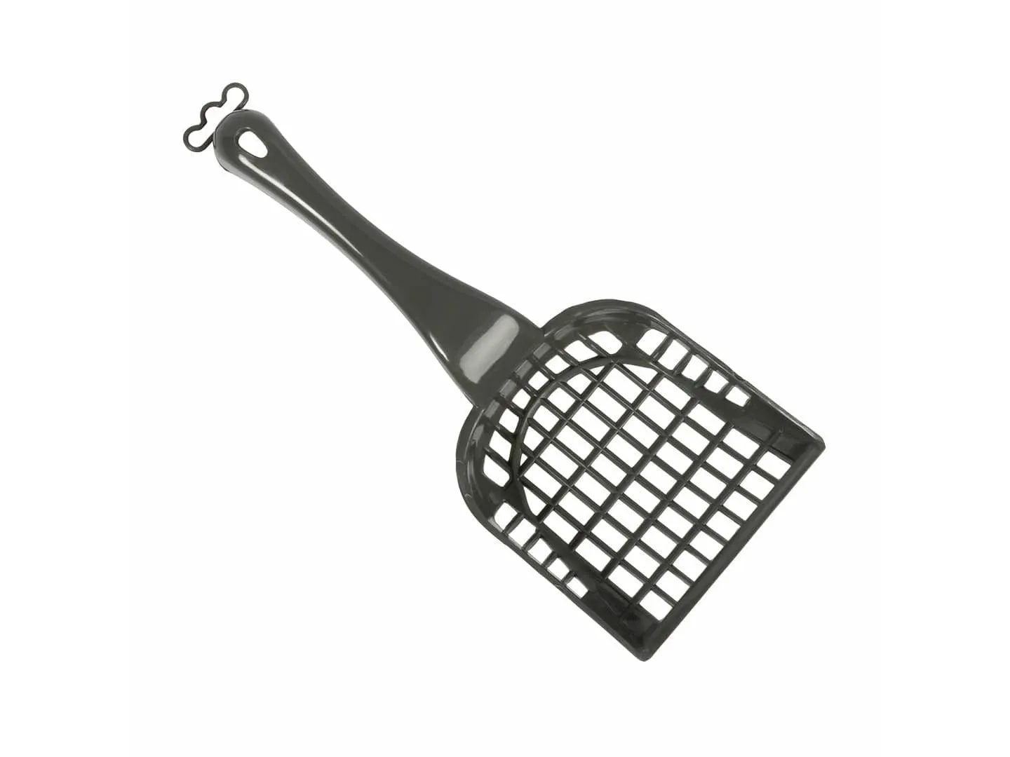 Standard cat litter scoop Zen Series 26x10,5x4cm dark grey Pets Qatar
