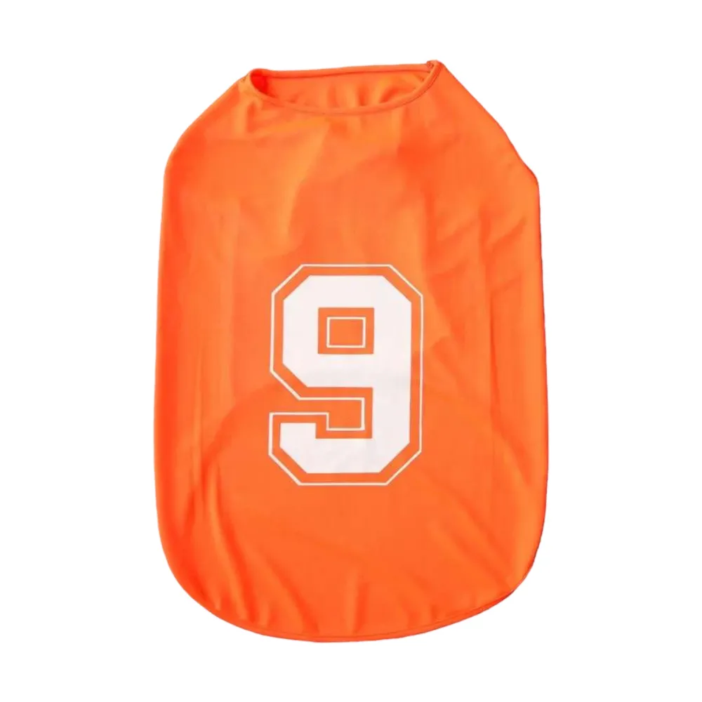 Talking Dog Club Player Ltd Edition Sports Jersey for Dogs (Orange)