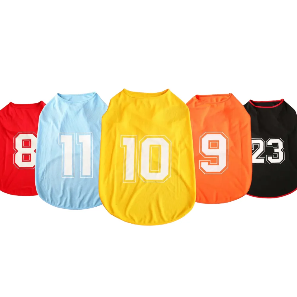 Talking Dog Club Player Ltd Edition Sports Jersey for Dogs (Orange)