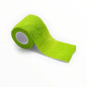 Talking Dog Club Self Adhesive Paws Wraps for Dogs (Neon Green)