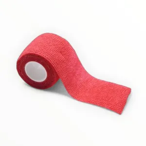 Talking Dog Club Self Adhesive Paws Wraps for Dogs (Red)