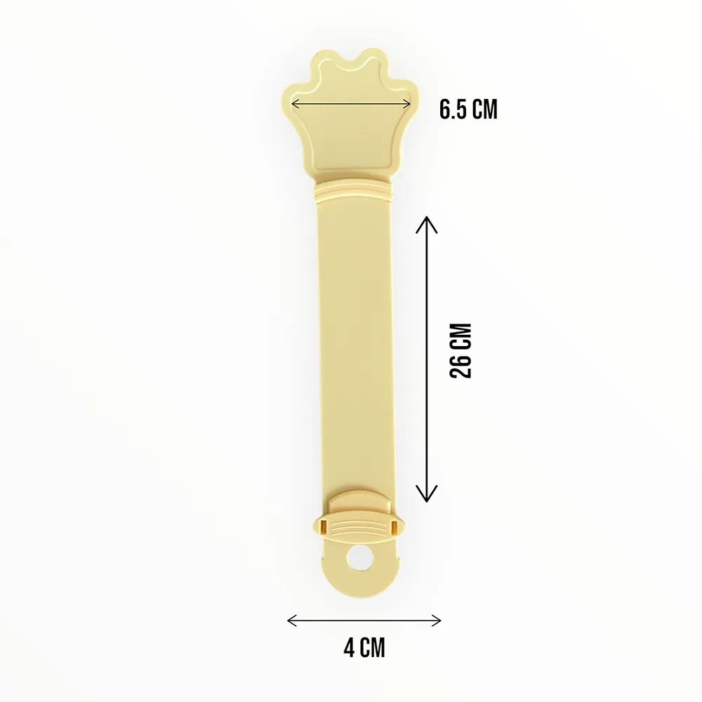 Talking Dog Club Wet Treat Dispenser Feeding Spoon for Dogs and Cats (Pale Yellow)