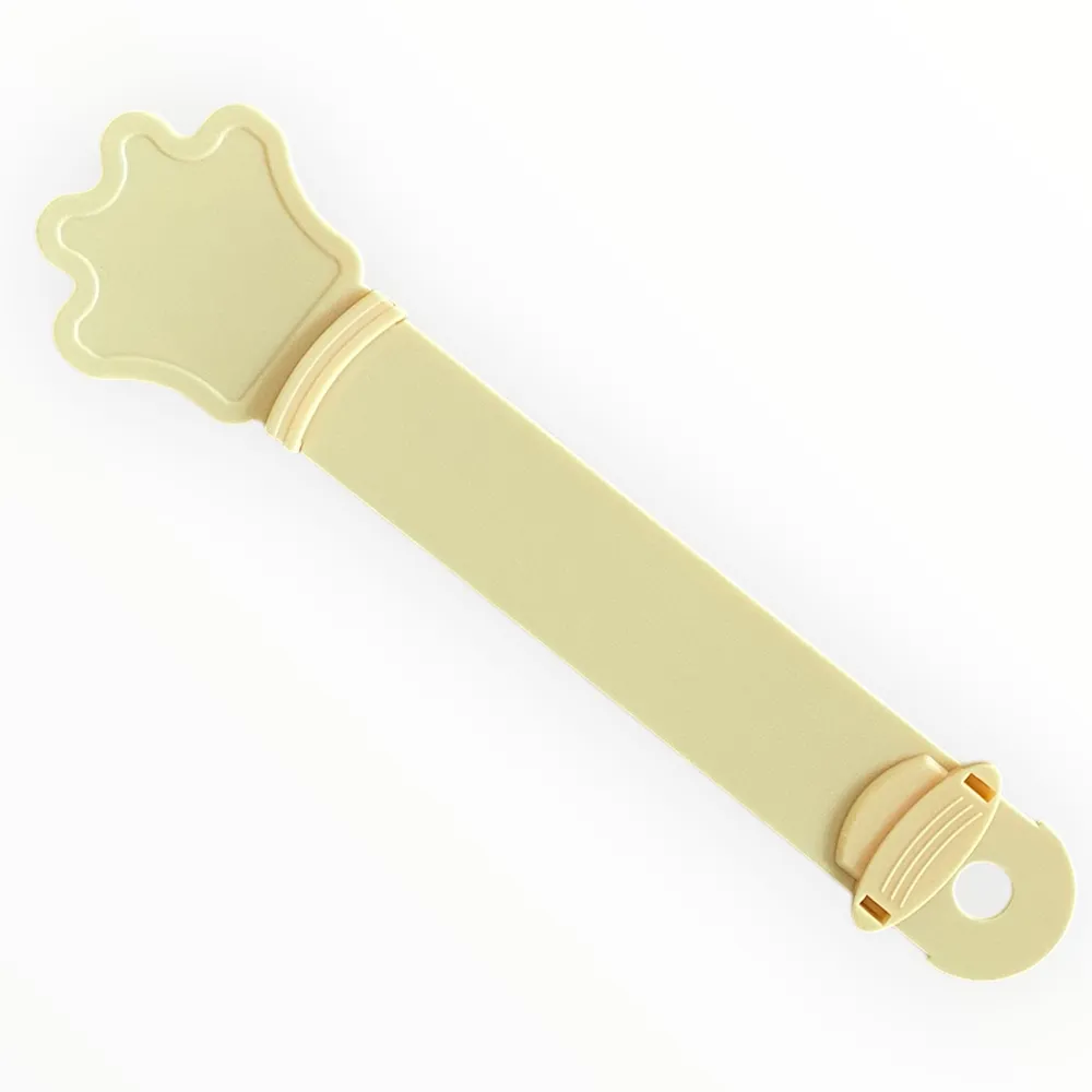 Talking Dog Club Wet Treat Dispenser Feeding Spoon for Dogs and Cats (Pale Yellow)