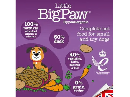 Tender Duck & Vegetable Dinner 7x150 Gram /Little BigPaw Pets Qatar